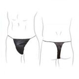 Tanga Barbat Unica Folosinta Negru 50 buc - Airclean Thong Male Black